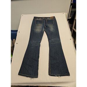 Dollhouse Jeans Juniors 13 Bootcut Aztec Pattern Size 13 Length 31 Distressed